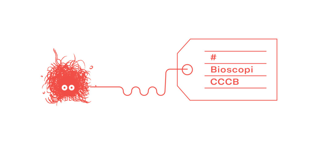 Ésser amb etiqueta #BioscopiCCCB